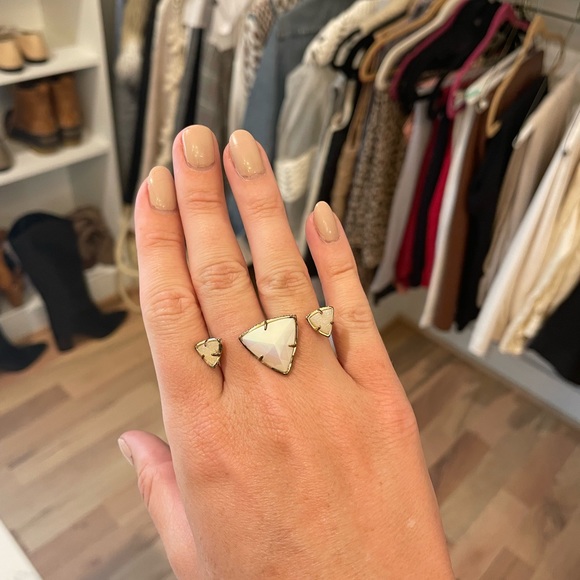 Kendra Scott double adjustable ring - Picture 2 of 3